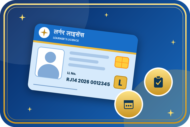 Learner's Licence Test Slot Booking and Retest Booking Online