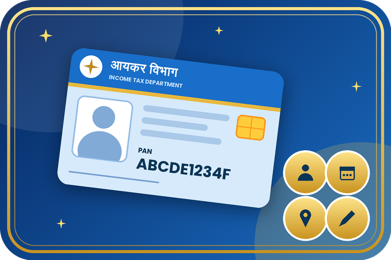 PAN Card Correction Online: Change Name, Date of Birth or Address