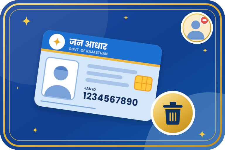 How to Delete a Member from Jan Aadhaar: Step-by-Step Process