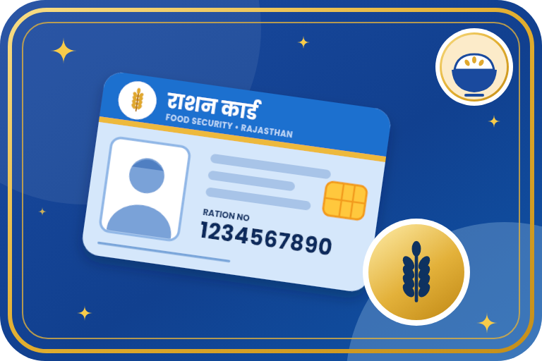 How to Add a Ration Card to the Food Security Scheme (NFSA): Rajasthan