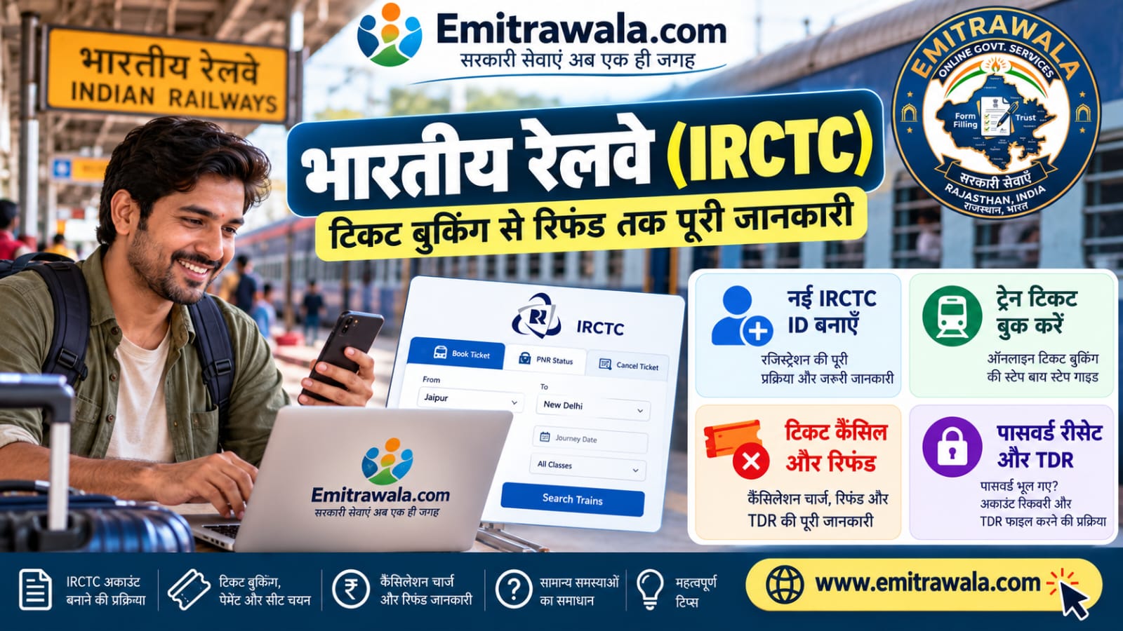 IRCTC Forgot Password: How to Reset It